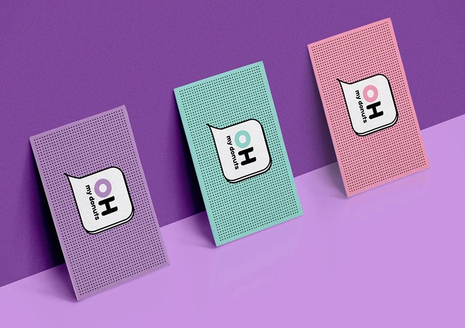 Oh my donuts — Design, фирменный стиль