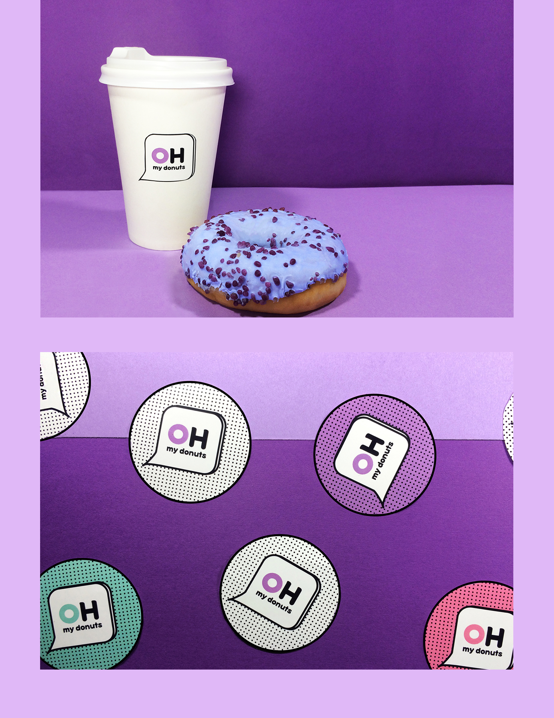 Скріншоти сайту Oh my donuts